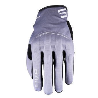 Guantes moto Five RS4 Evo Mujer Grdiant Blanco Negro