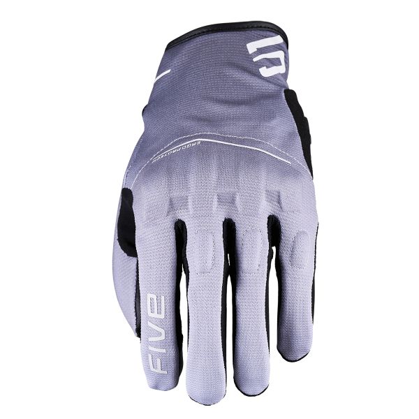 Guantes moto Five RS4 Evo Mujer Grdiant Blanco Negro