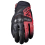 Guantes moto Five RSC Evo Black Fluo Red