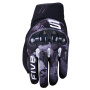 Guantes moto Five RSX Camo Negro Blanco