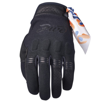 Guantes moto Five Scrambler Mujer Negro