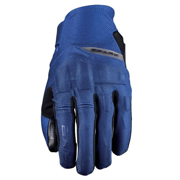 Guantes moto Five Spark Night Blue Guantes moto Five Spark Night Blue
