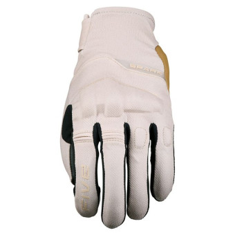 Guantes moto Five Spark Mujer Beige ciudad Guantes moto Five Spark Mujer Beige ciudad