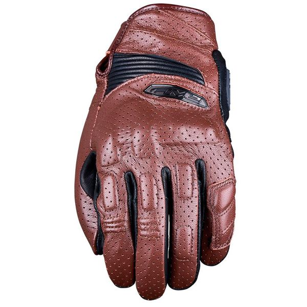 Guantes moto Five Sport City Evo Brown