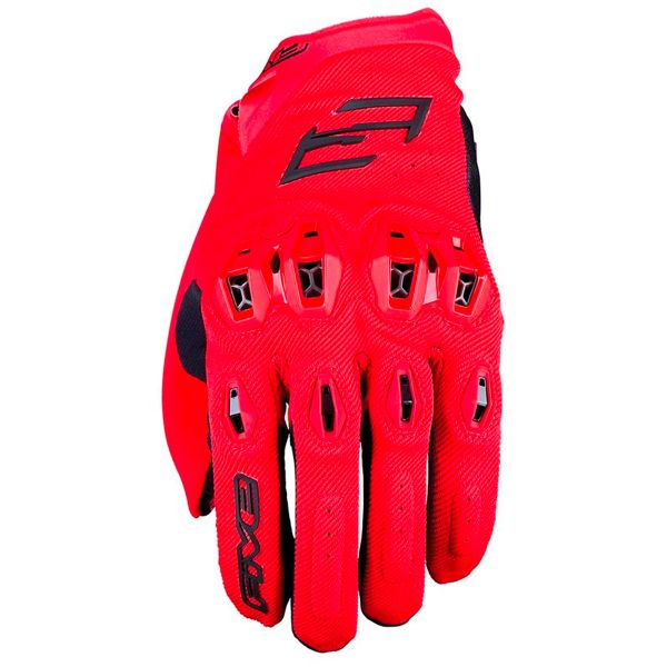 Guantes moto Five Stunt Evo 2 Red Guantes moto Five Stunt Evo 2 Red