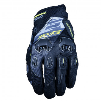 Guantes moto Five Stunt Evo Replica 10 Spread Fluo Yellow