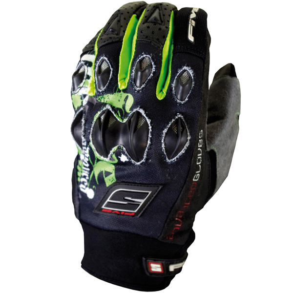 Guantes moto Five Stunt Replica Flash Green