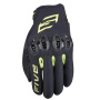 Guantes moto Five Tricks Black Fluo Yellow