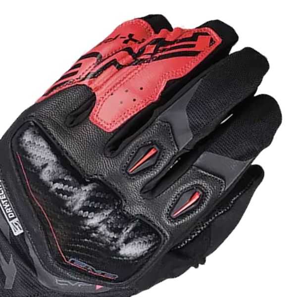 Five X Rider WP Negro fluo Rojo