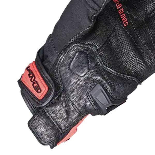 Five X Rider WP Negro fluo Rojo