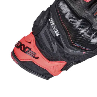 Five X Rider WP Negro fluo Rojo