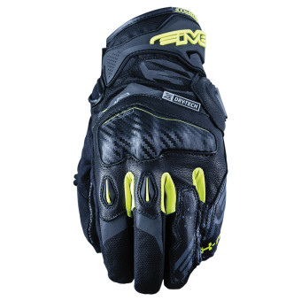 Guantes moto Five X-Rider WP Negro Amarillo Fluo Guantes moto Five X-Rider WP Negro Amarillo Fluo