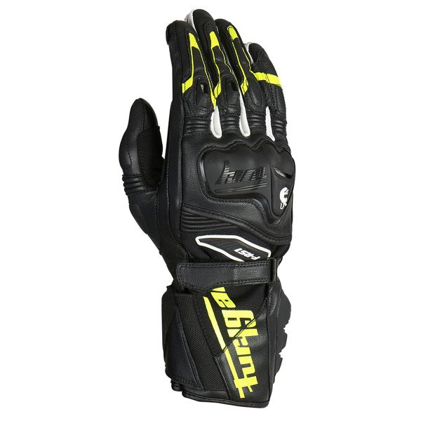 Guantes moto Furygan F-RS1 Black Yellow Fluo White