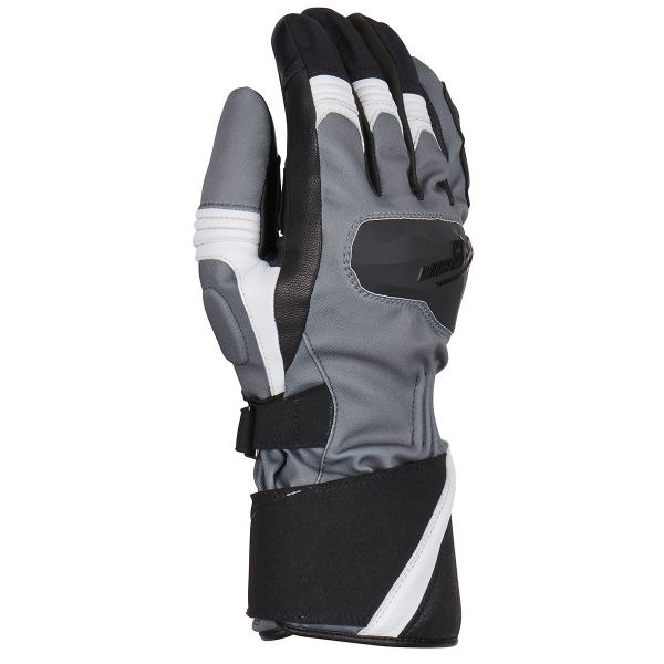 Guantes moto Furygan Flegere Anthracite Pearl Red