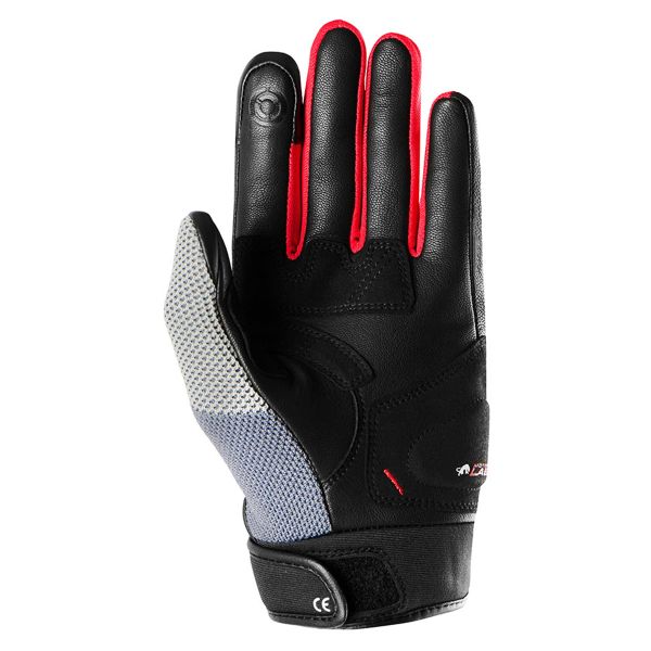 Furygan Jack Black Grey Red