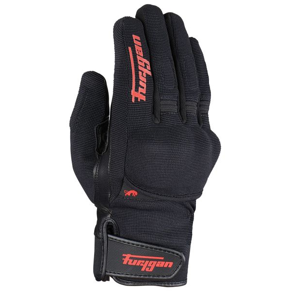 Guantes moto Furygan Jet All Seasons D3O Black Red Guantes moto Furygan Jet All Seasons D3O Black Red