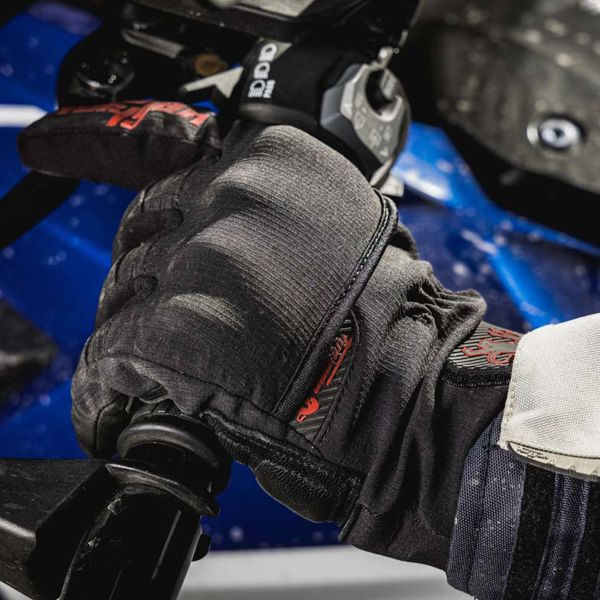 Furygan Jet All Seasons D3O Evo Negro Rojo