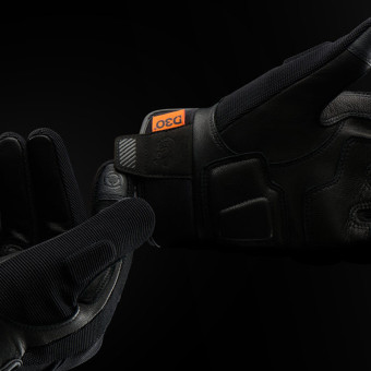 Furygan Jet D3O Evo Negro Naranja