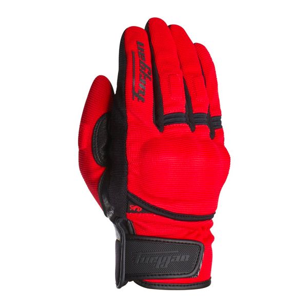 Guantes moto Furygan Jet D3O Red Black Guantes moto Furygan Jet D3O Red Black