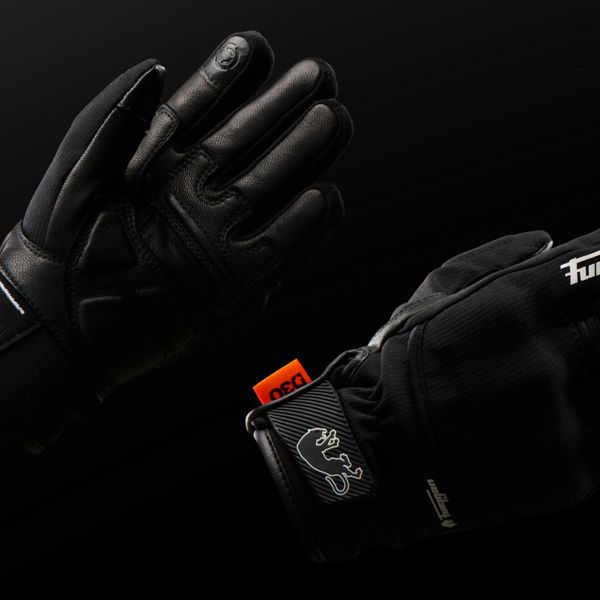 Furygan Jet Kid All Seasons Evo Black White