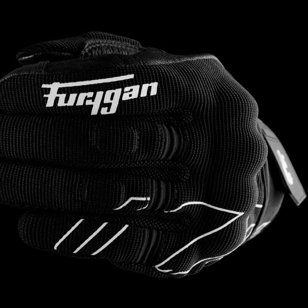 Furygan Jet Neon D3O Negro Blanco