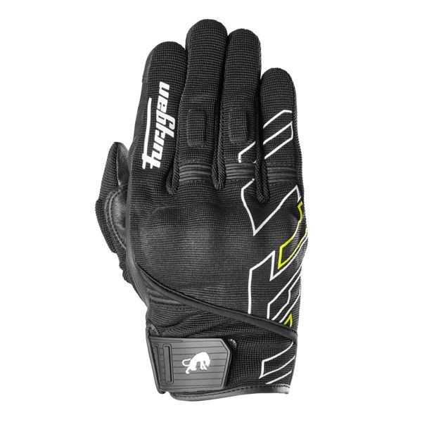 Guantes moto Furygan Jet Neon D3O Negro Amarillo Guantes moto Furygan Jet Neon D3O Negro Amarillo
