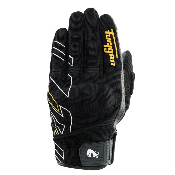 Furygan Jet Neon D3O Lady Negro Blanco Oro