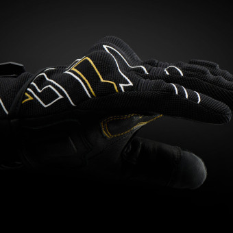 Furygan Jet Neon D3O Lady Negro Blanco Oro