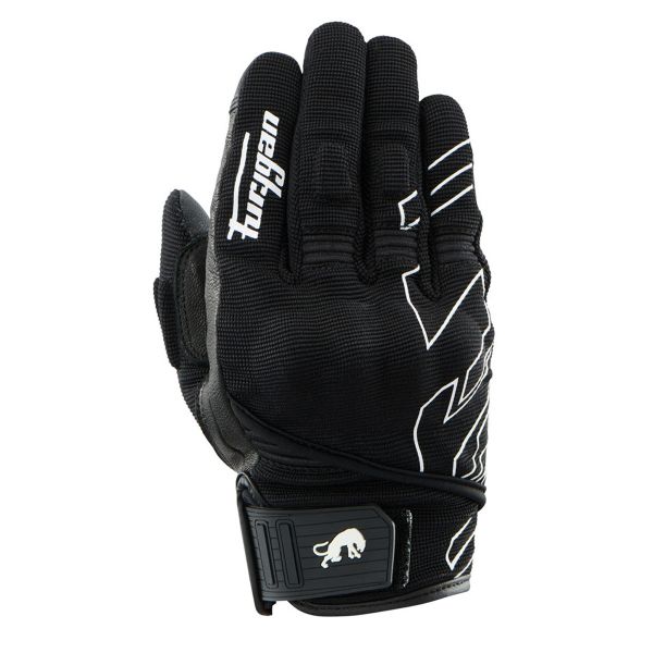 Guantes moto Furygan Jet Neon D3O Lady Negro Blanco