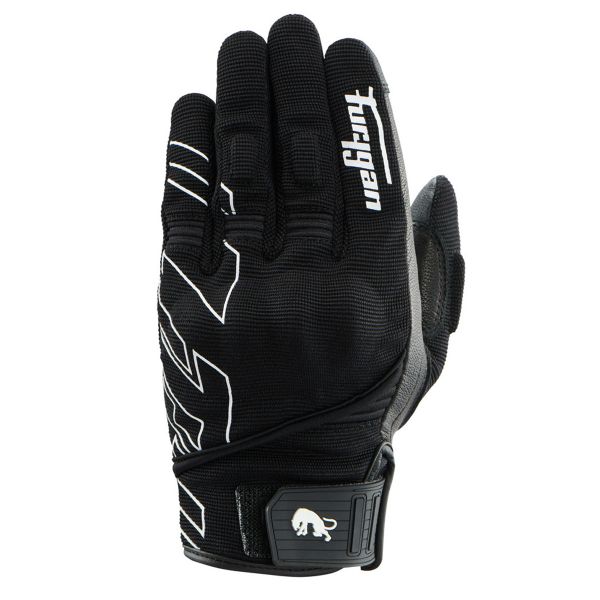 Furygan Jet Neon D3O Lady Negro Blanco