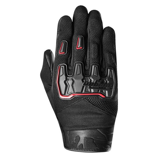Guantes moto Furygan Tono Negro Rojo