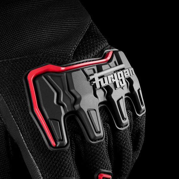 Furygan Tono Negro Rojo