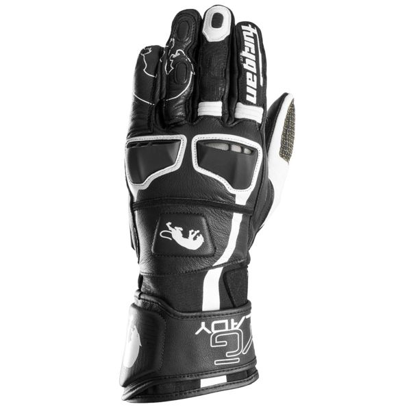 Guantes moto Furygan Styg 15 Lady Black White Guantes moto Furygan Styg 15 Lady Black White