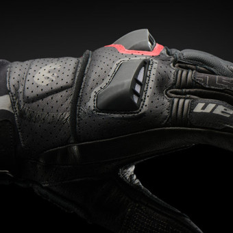 Furygan Styg 15 Vented Negro Rojo