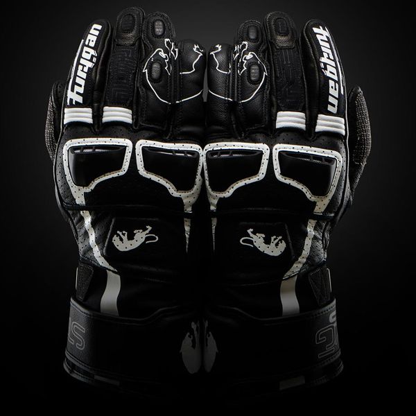 Furygan Styg 15 Vented Negro Blanco