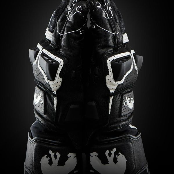 Furygan Styg 15 Vented Negro Blanco