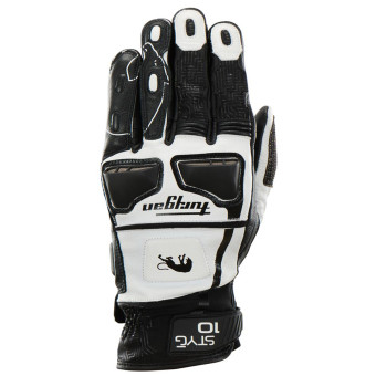 Guantes moto Furygan STYG10 Black White
