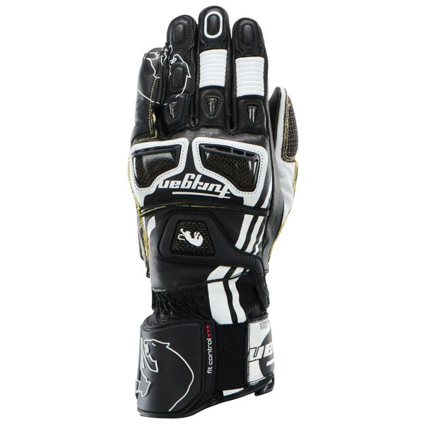 Guantes moto Furygan STYG21 X Kevlar Black White