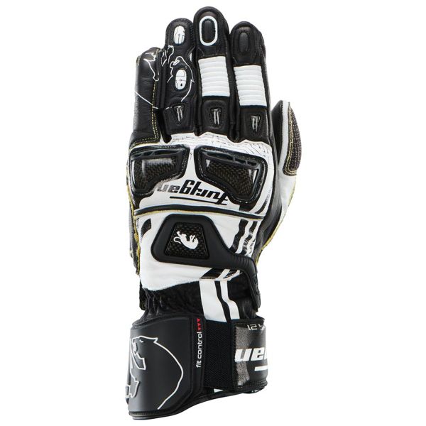 Guantes moto Furygan STYG21 X Kevlar White Black