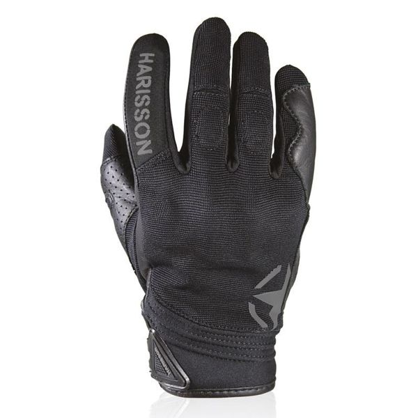 Guantes moto HARISSON Splash Evo 2 Black Grey