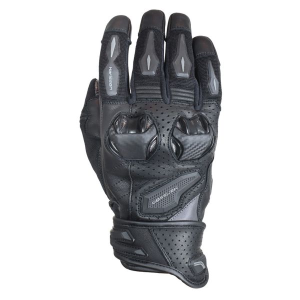 Guantes moto HARISSON Warrior CE Negro