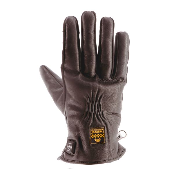 Guantes moto Helstons Benson Calefactables Brown Guantes moto Helstons Benson Calefactables Brown