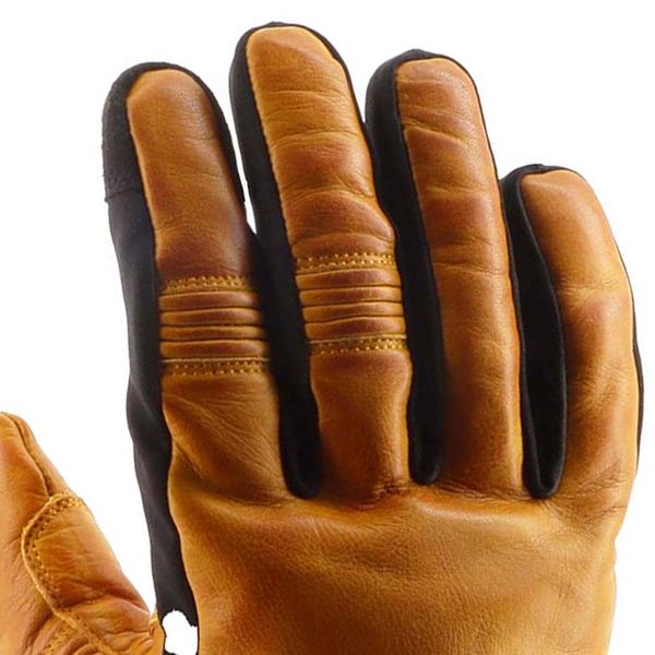 Helstons Calentadores de cuero Benson Evo Oro