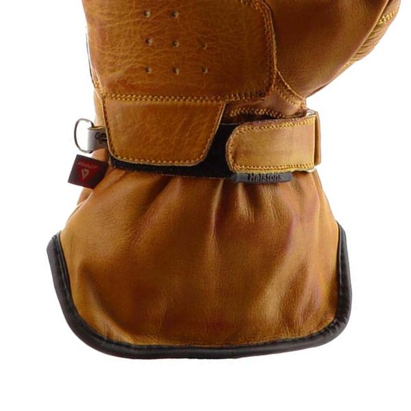 Helstons Calentadores de cuero Benson Evo Oro