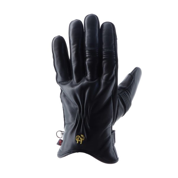 Guantes moto Helstons Benson Evo Invierno Piel Negro