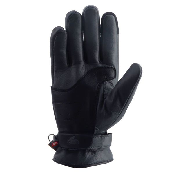 Helstons Blues Invierno Cuero Negro