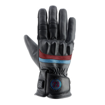 Guantes moto Helstons Bora Calefactables Black Red Blue Guantes moto Helstons Bora Calefactables Black Red Blue