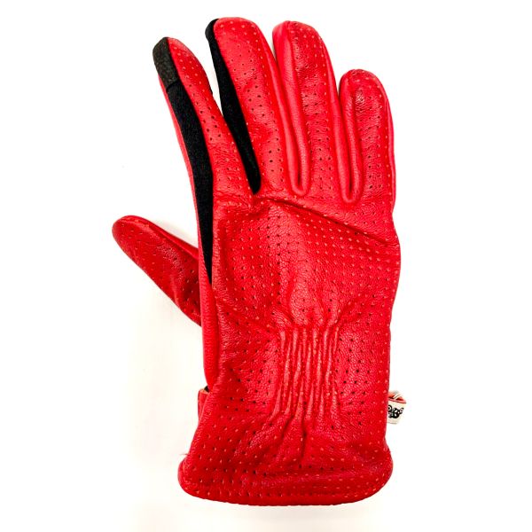 Guantes moto Helstons Candy Air Summer Red Black Guantes moto Helstons Candy Air Summer Red Black