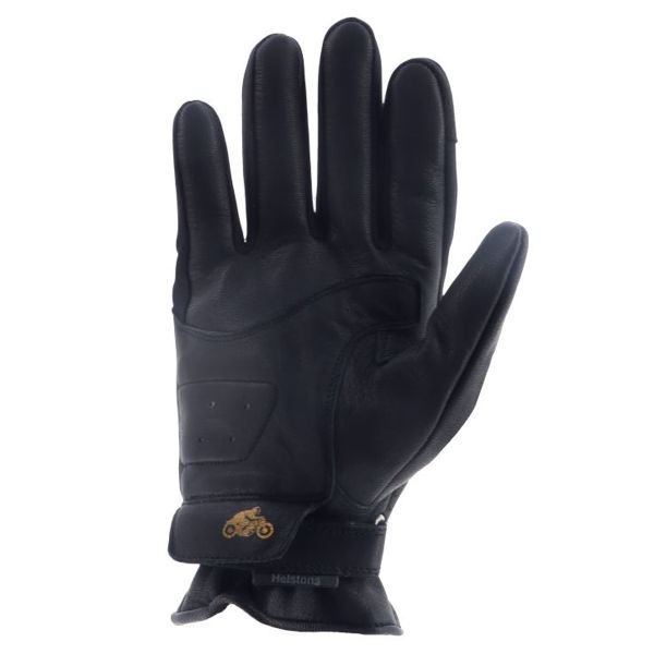 Helstons Coches Verano Cuero Negro Beige Oro