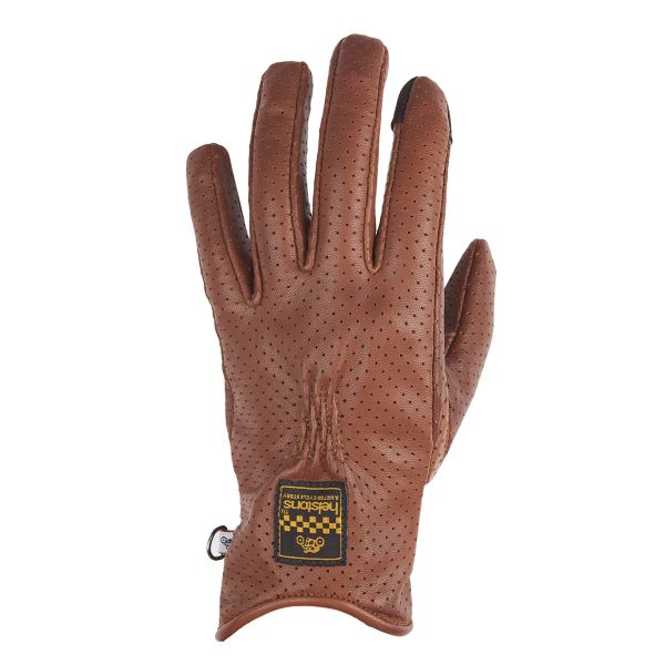 Guantes moto Helstons Condor Air Summer Chocolate Black Guantes moto Helstons Condor Air Summer Chocolate Black